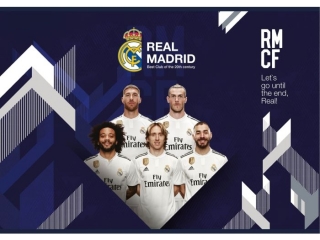 Blok rysunkowy A4 20k. ASTRA Real Madrid 5