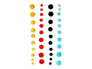 Kryszta�ki samoprzylepne DPCRAFT 40szt. Marine