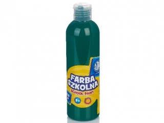 Farba szkolna Astra 250 ml - zielona ciemna