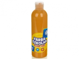 Farba szkolna Astra 250 ml - br�zowa jasna