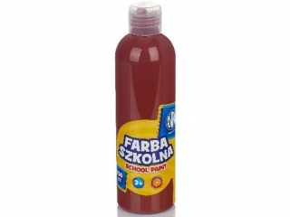 Farba szkolna Astra 250 ml - br�zowa