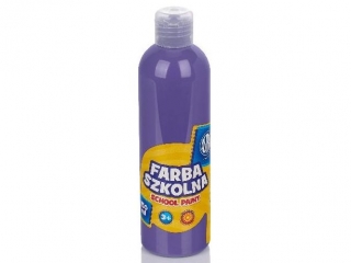 Farba szkolna Astra 250 ml - fioletowa