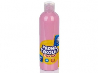 Farba szkolna Astra 250 ml - r�owa jasna