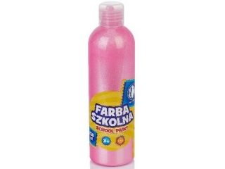 Farba szkolna Astra 250 ml - per�owa r�owa