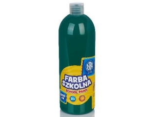 Farba szkolna Astra 1000 ml - zielona ciemna