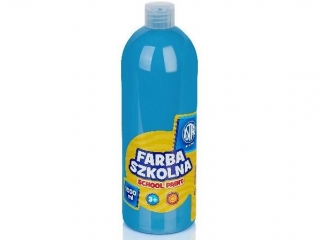 Farba szkolna Astra 1000 ml - niebieska