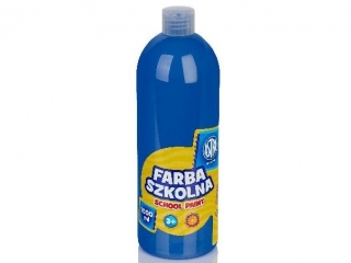 Farba szkolna Astra 1000 ml - niebieska ciemna
