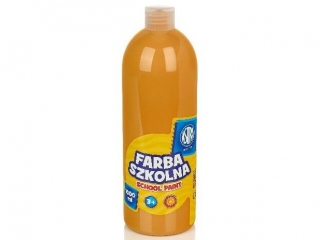 Farba szkolna Astra 1000 ml - br�zowa jasna