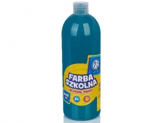 Farba szkolna Astra 1000 ml - turkusowa