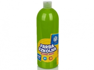 Farba szkolna ASTRA 1000 ml - limonkowa