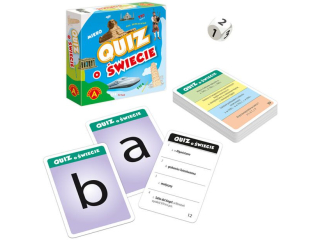 QUIZ O �WIECIE KIESZONKOWA GRA EDUKACYJNA