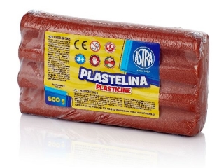 Plastelina ASTRA 500g metaliczna - miedziana