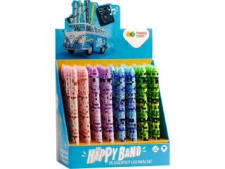 Display - Dugopis wymazywalny PIXI, 0.5mm, niebieski, 40 szt., Happy Color