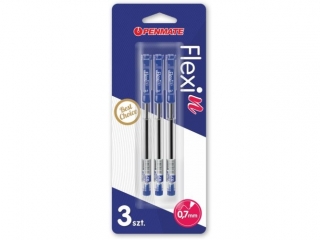 D�ugopis PENMATE Flexi N niebieski 3szt. na blistrze