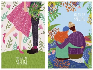 Brulion A6 kratka 80K kremowy papier, "My special"  [opakowanie=4szt]