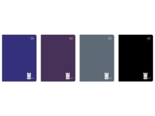 Zeszyt A5 96k. INTERDRUK UV Kolekcja one color, kratka