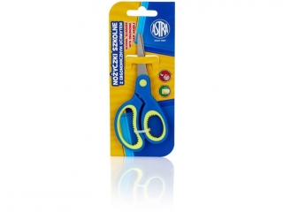 No�yczki szkolne z ergonomicznym uchwytem i podzia�k� Astra