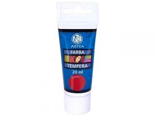 Farba tempera ASTRA 20ml - cynober