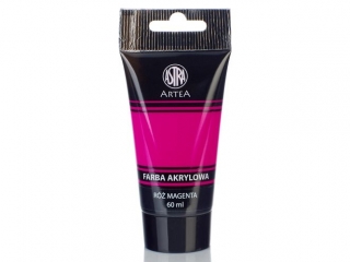 Farba akrylowa Astra tuba 60ml - r� magenta