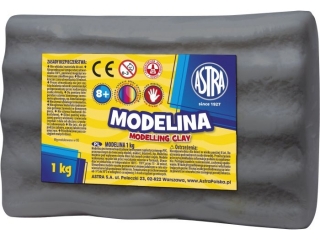 Modelina Astra 1 kg grafitowa