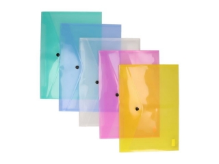 Koperta na dokumenty zamykana A4 1447 [opakowanie=12szt]