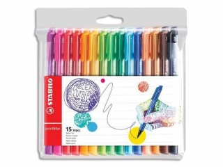 STABILO pointMAX cienkopis etui z zawieszk� 15 szt. 488/15-01