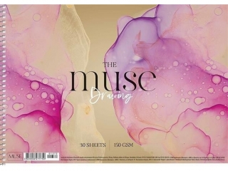 Blok do rysowania A4 30k spiral, "The muse drawing"