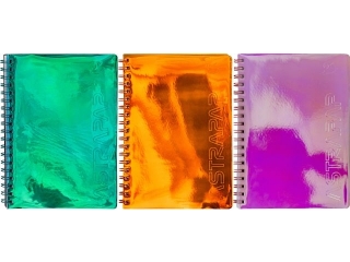 Koozeszyt PP A5 100k. ASTRAPAP Holographic, kratka