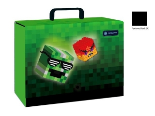 Teczka z r�czk� ASTRAPAP PIXEL HERO XL 9cm