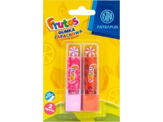 Gumka zapachowa w kszta�cie szminki ASTRA FRUTOS - 2 szt. blister Nnowo��