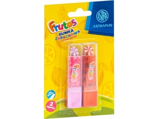 Gumka zapachowa w kszta�cie szminki ASTRA FRUTOS - 2 szt. blister Nnowo��