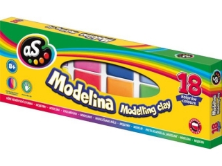 Modelina AS 18 kolor�w