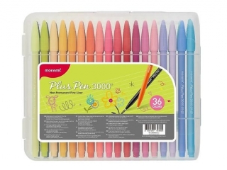 Cienkopis MONAMI Plus Pen 3000 zestaw 36 kolorów