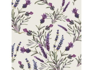 Serwetki POL-MAK Maki Lunch 33cm 20szt. Lavender Twigs SLOG046301