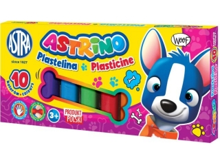 Plastelina ASTRINO 10 kolor�w