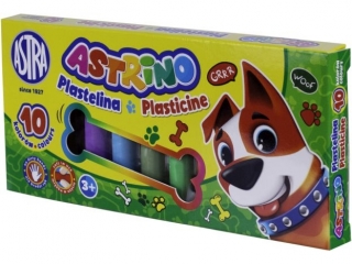 Plastelina ASTRINO 10 kolor�w