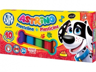 Plastelina ASTRINO 10 kolor�w