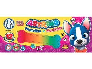 Plastelina ASTRINO 12 kolor�w