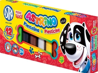 Plastelina ASTRINO 12 kolor�w