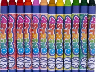 Kredki �wiecowe Astrino 24 kolory 8mm