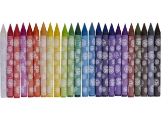 Kredki z glinki kaolinowej Astra 24 kolory