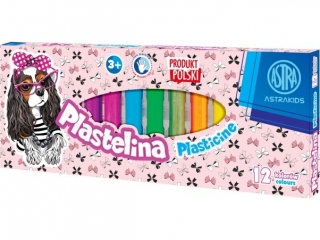 Plastelina ASTRA 12 kolor�w - Pieski