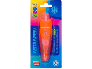 Korektor automatyczny biurowy ASTRAPEN Neon Line - 1 szt. blister  [opakowanie=12szt]