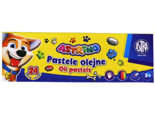Pastele olejne ASTRINO 24 kolory  [opakowanie=12szt]