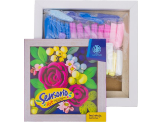 Zestaw lekkiej masy Sensorio Art z ramk� ASTRAFUN R�y - 30 kol.  [opakowanie=12szt]