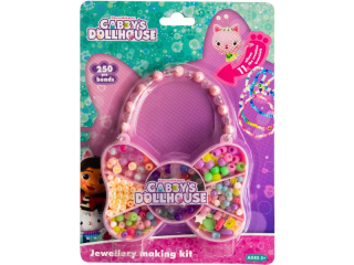 Zestaw koralik�w GABBYS DOLLHOUSE - Motyl 250 szt + 2m  gumki