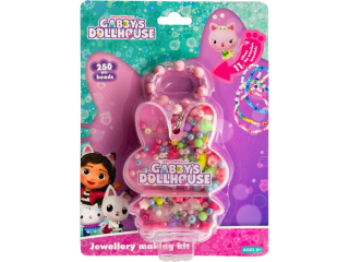 Zestaw koralik�w GABBYS DOLLHOUSE - Zaj�czek 250 szt + 2m gumki