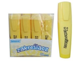 Zakre�lacz pastelowy ? ��ty 2840 (opakowanie=12 szt)