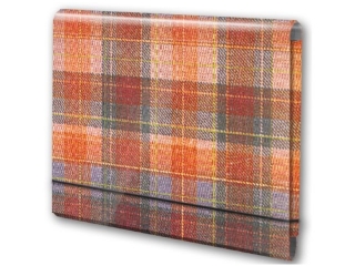 Teczka �amana A5 na gumk� PENMATE krata - wz�r A0190