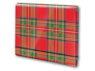 Teczka �amana A5 na gumk� PENMATE krata - wz�r A0437